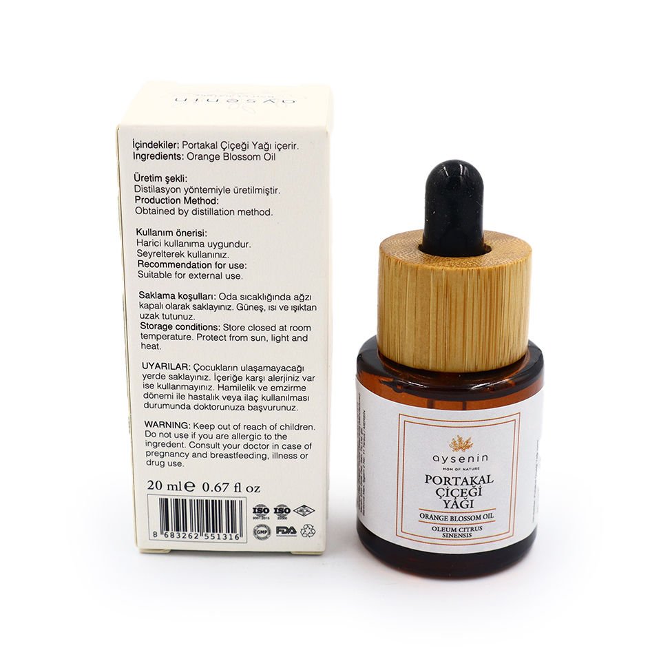 Portakal Çiçeği Yağı / Orange Blossom Oil (20ml.Cam Şişe)