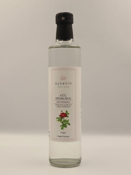Gül Hidrosolü / Rose Hydrosol  (500ml. Cam Şişe)