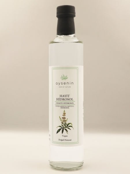 Hayıt Hidrosolü / Chaste Hydrosol  (500ml. Cam Şişe)
