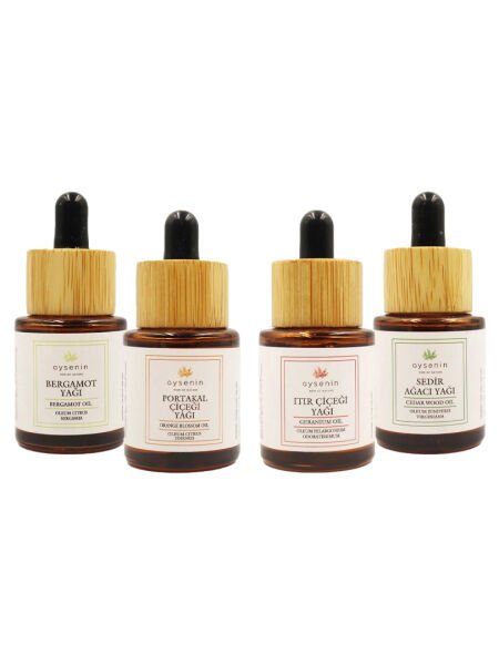 Mutluluk Kiti ( 4 Farklı 20ml. Esansiyel Yağ )