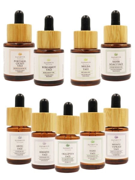 Ruh & Beden Kiti ( 9 Farklı 20ml. Esansiyel Yağ )